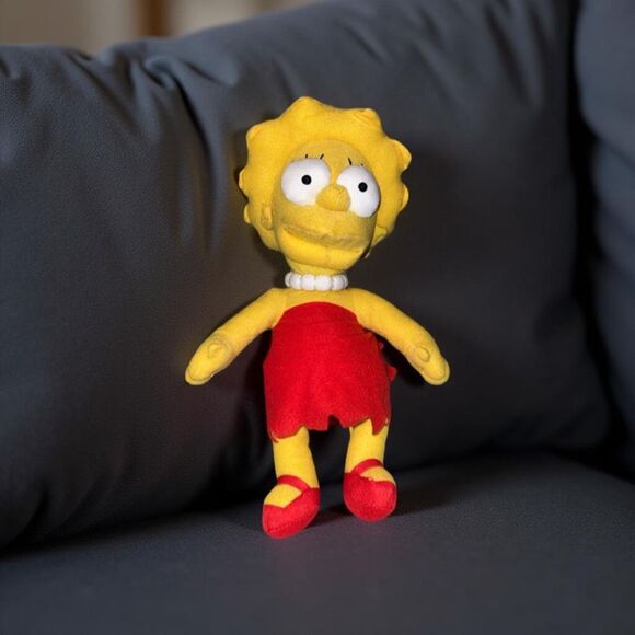 2018 Lisa Simpson Plush Dolls Toys Stuffed Animals Universal Studios 13” - Picture 1 of 5